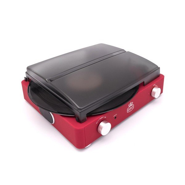 Crveni gramofon GPO Stylo II Red-image-2