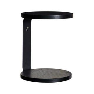 Crna polica s više razina 25,5 cm Oto – Hübsch