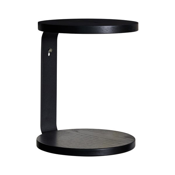 Crna polica s više razina 25,5 cm Oto – Hübsch