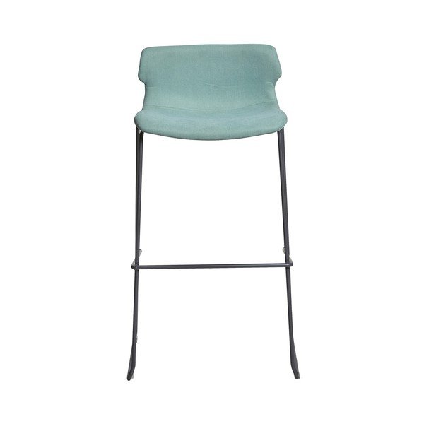 Set od 4 svijetlozelene Marckeric Cala barske stolice-image-1