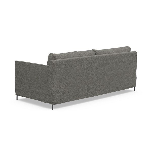 Tamno siva sofa 198 cm Petito – Furninova -image-3