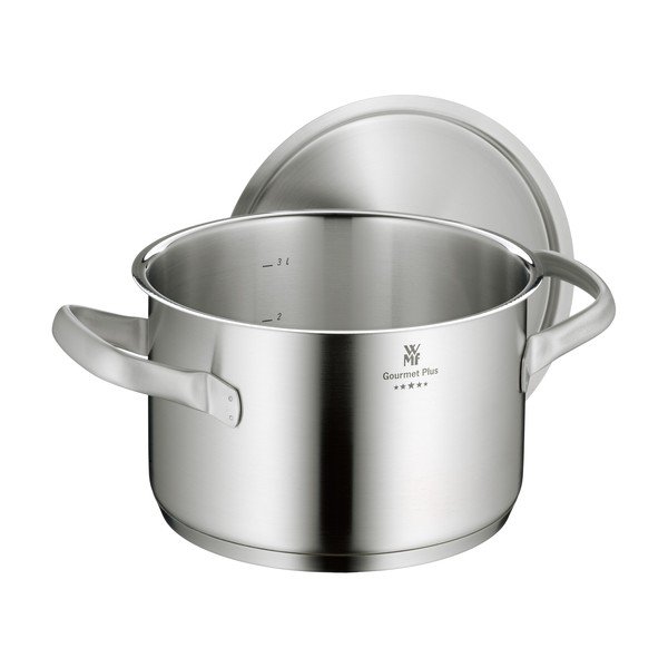 Lonac od nehrđajućeg čelika s poklopcem WMF Cromargan® Gourmet Plus, ⌀ 20 cm-image-4