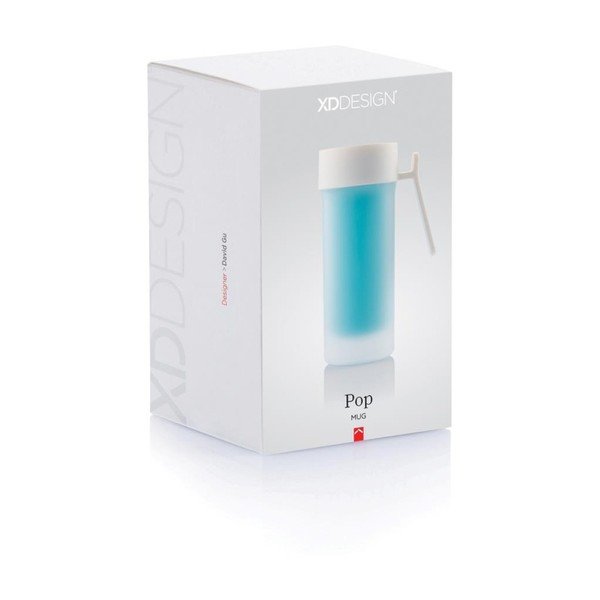 Plava termo šalica XD Design Pop, 275 ml-image-4