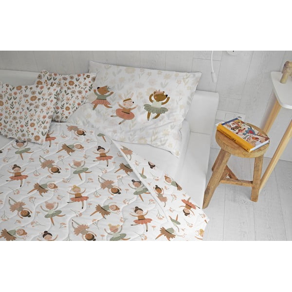 Prošiveni set deke i jastučnice od pamučnog satena 140x200 cm – Butter Kings-image-1