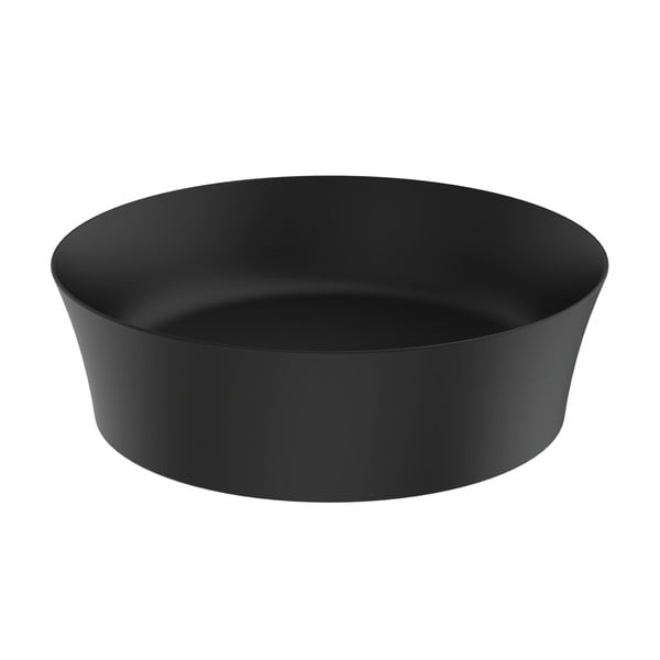 Mat crni keramički okrugao umivaonik ø 40 cm Ipalyss – Ideal Standard