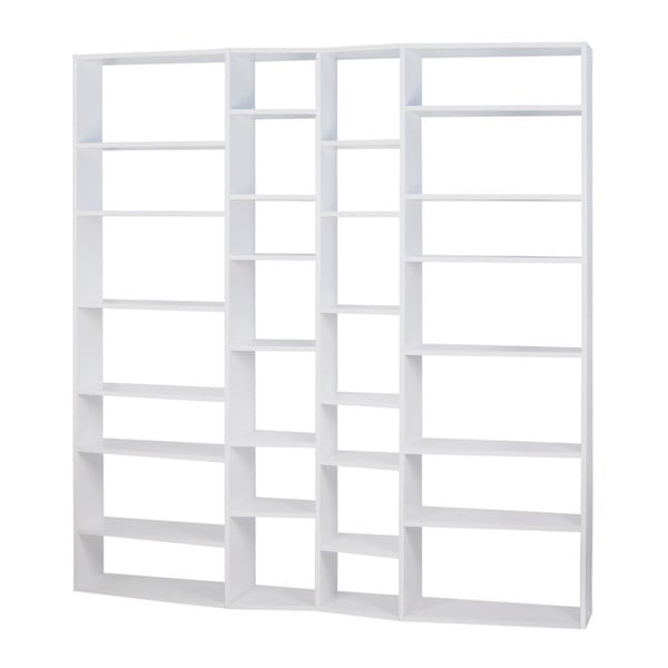 Bijela biblioteka 214x224 cm Valsa – TemaHome-image-1