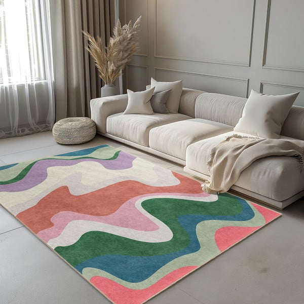 Periv tepih 80x150 cm Squiggly Breeze – Mila Home-image-1