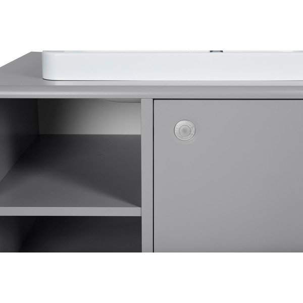 Sivi ormarić ispod umivaonika 80x62 cm Color Bath - Tom Tailor for Tenzo-image-1
