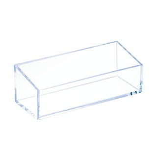 Prozirna kutija za slaganje iDesign Clarity, 15 x 6 cm