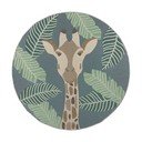 Zeleni okrugli vanjski tepih ø 160 cm Eric - Flair Rugs