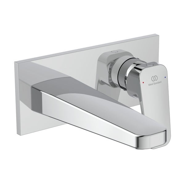 Slavina za umivaonik/ugrađena u sjajno srebrnoj boji Ceraplan – Ideal Standard