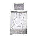 Pamučna dječja posteljina za dječji krevetić 100x135 cm Miffy – Roba