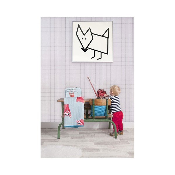 Geo Forest Fox deka, 150x130 cm-image-1