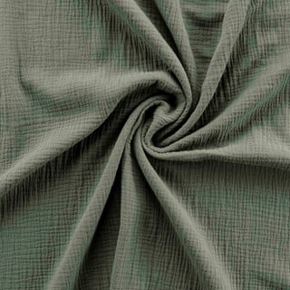 Kaki zelena posteljina za bračni krevet/za produženi krevet od muslina 240x260 cm Angelia – douceur d'intérieur