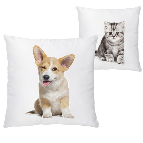 Dječji jastuk od pamučnog satena 45x45 cm The Cutest Ones – Butter Kings