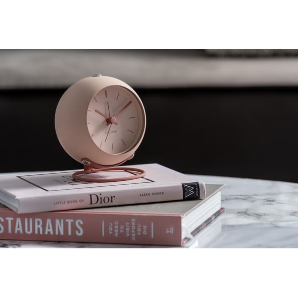 Budilica ø 9,5 cm Nirvana Globe – Karlsson-image-1