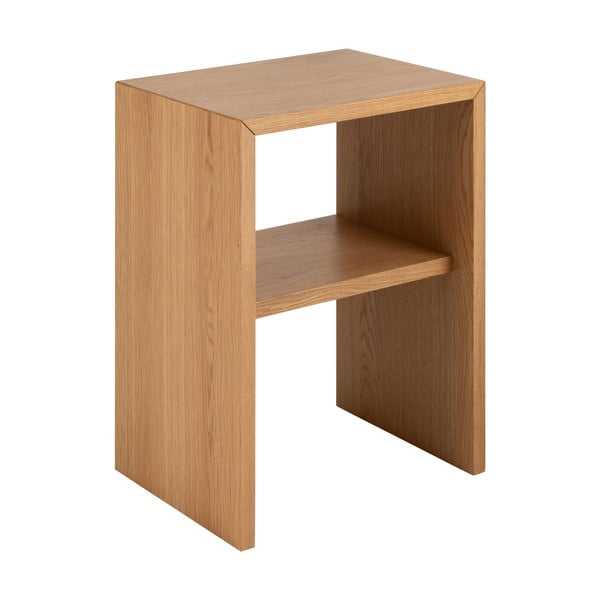 Noćni ormarić u dekoru hrasta u prirodnoj boji Arlon – Actona-image-3