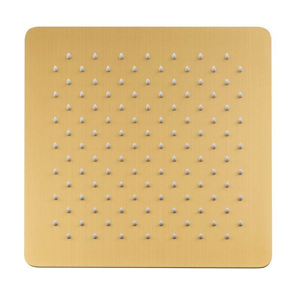 Tuš glava od nehrđajućeg čelika u zlatnoj boji Slim – Sapho-image-2