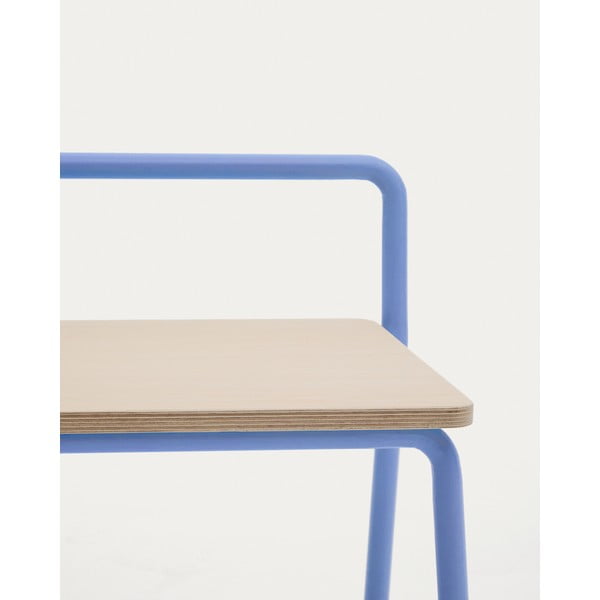 Plava/u prirodnoj boji klupa Tinn – Kave Home-image-4