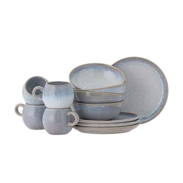 Servis za jelo 12 kom od kamenine Paula – Bloomingville