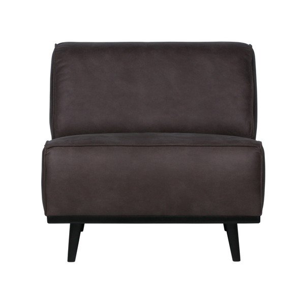 Siva fotelja BePureHome Statement-image-2