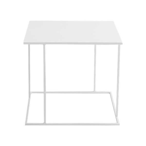 Bijeli pomoćni stolić Custom Form Walt, 50 x 50 cm