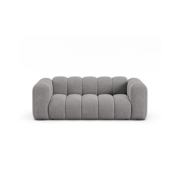 Siva sofa od šenila 200 cm Lupine – Micadoni 