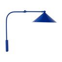 Plava metalna zidna lampa s utikačem Kasa – OYOY Living Design