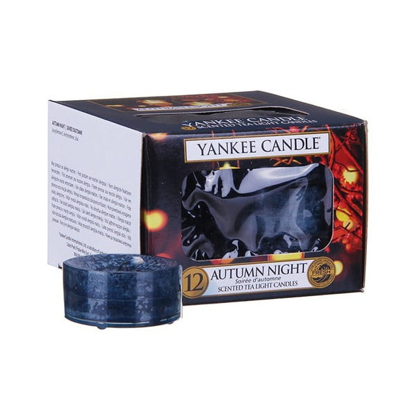 Set od 12 Yankee Candle Autumn Night, vrijeme gorenja 4 - 6 sati