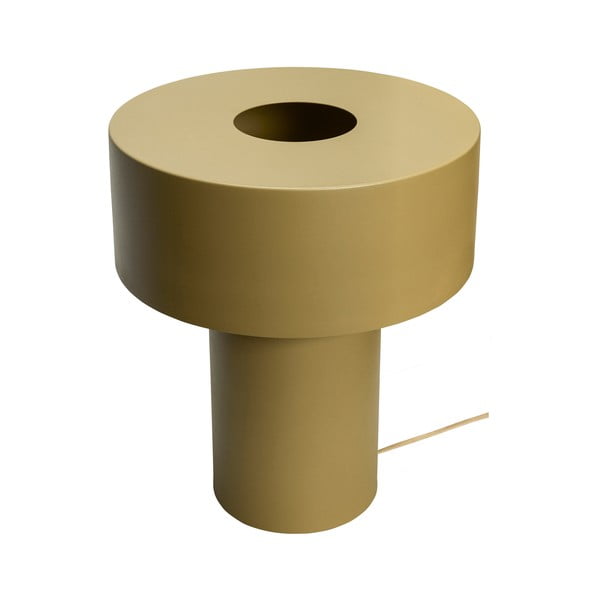 Kaki zelena stolna lampa (visina 37 cm) Aki – Hübsch-image-2