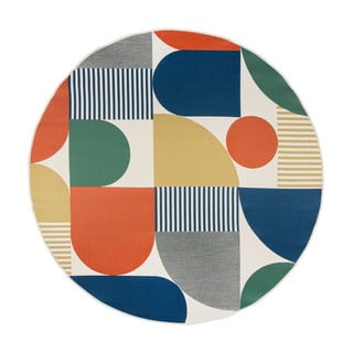 Okrugli vanjski tepih ø 160 cm Geo - Flair Rugs