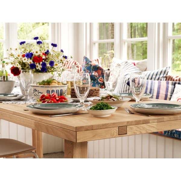 Blagovaonski stol od brušene hrasta Rowico Brooklyn, 220 x 95 cm-image-4