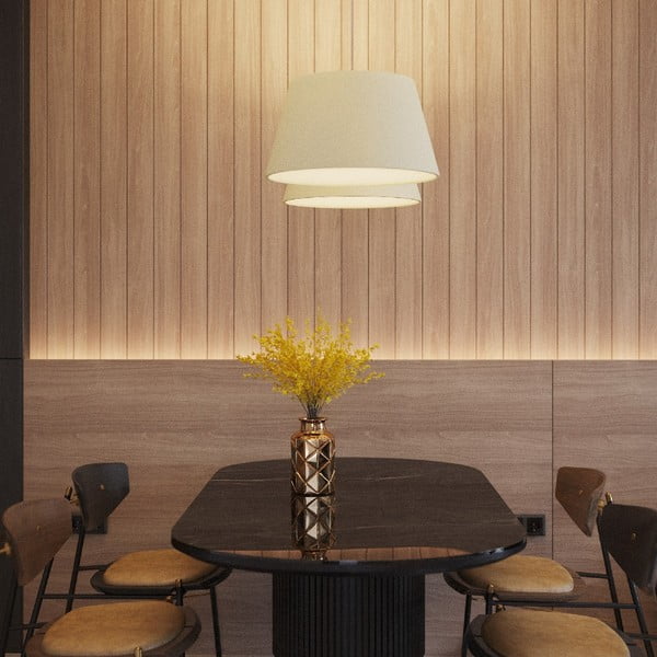 Bijela visilica ø 45 cm Zafina - Sollux-image-4