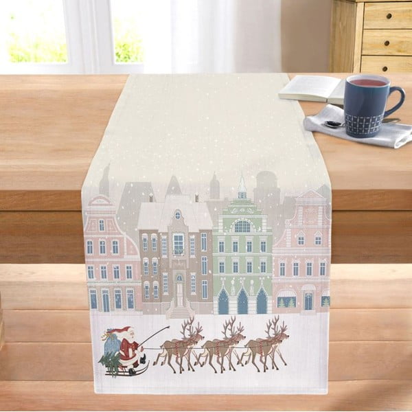 Nadstolnjak s božićnim motivom 45x140 cm – Mila Home-image-1