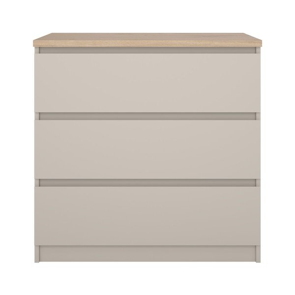 Krem komoda 77x76x50 cm Naia – Tvilum-image-2