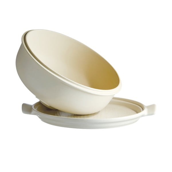 Okrugla tava za kruh od slonovače Emile Henry, ⌀ 34 cm-image-1