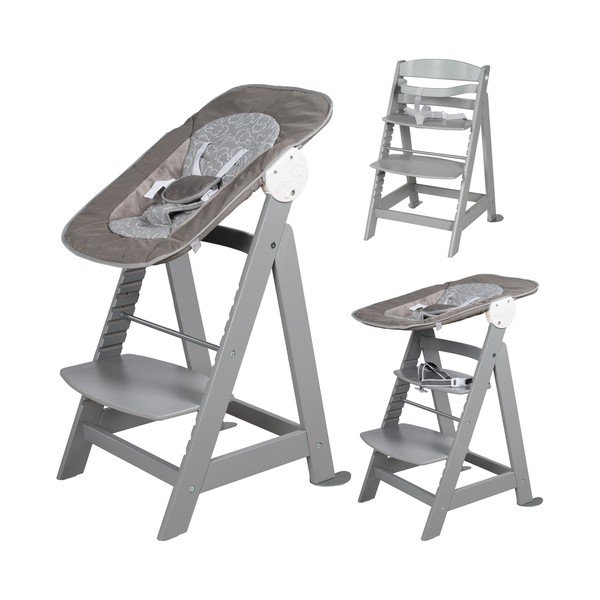 Smeđe-siva dječja blagovaonska stolica Miffy – Roba