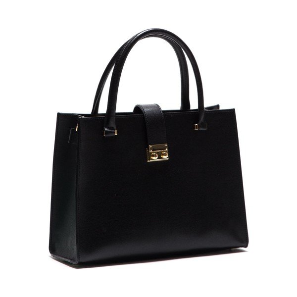 Kožna torbica Anna Luchini 448 Nero-image-1
