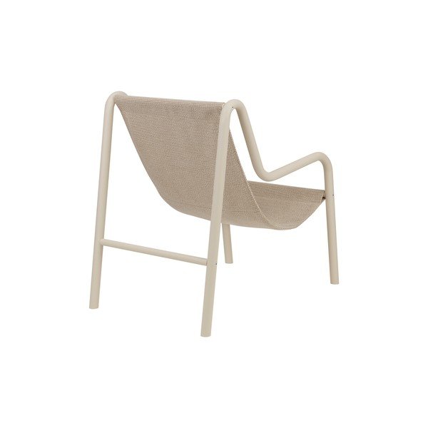 Bež metalna vrtna fotelja Nokk – noo.ma-image-4