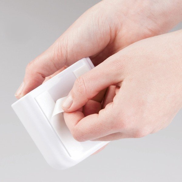 Bijela šalica za pohranu InterDesign Affixx-image-1