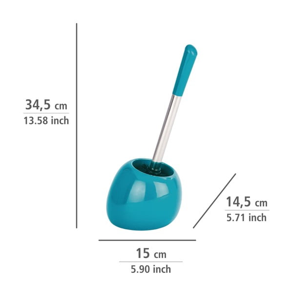 Petrol plava WC četka Wenkoo Polaris Petrol-image-1