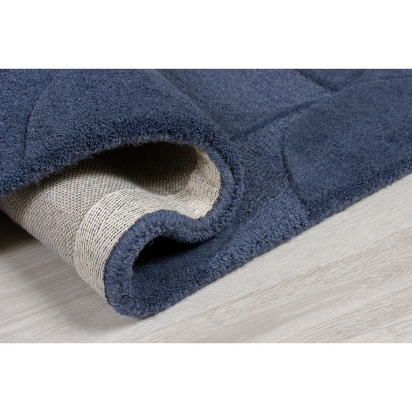Plavi vuneni tepih Flair Rugs Gigi, 120 x 170 cm-image-2