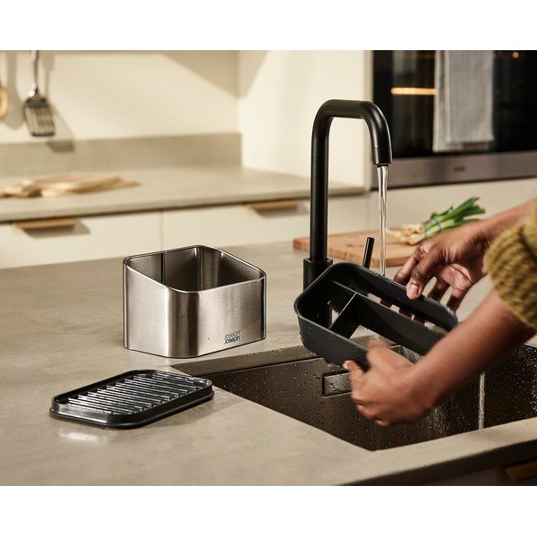 Metalni držač za deterdžente u sjajno srebrnoj boji Surface – Joseph Joseph-image-3