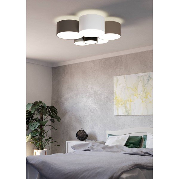 Siva/smeđa stropna svjetiljka PASTORE – EGLO-image-1