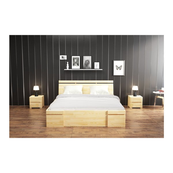 Bračni krevet od borovine sa ladicom SKANDICA Sparta Maxi, 140 x 200 cm-image-4