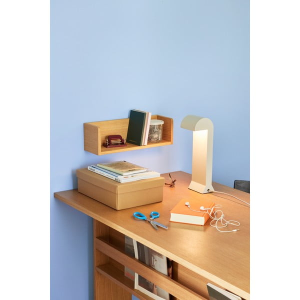 Polica u dekoru hrasta u prirodnoj boji 40 cm Savor – Hübsch-image-4