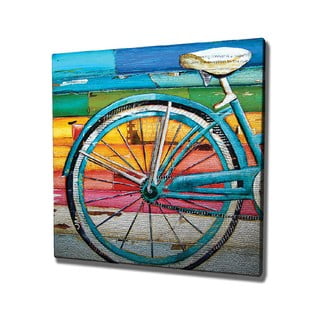 Zidna slika na platnu Bike, 45 x 45 cm