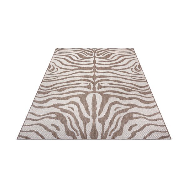 Brown-Beige Vanjski tepih Ragami Safari, 80 x 150 cm-image-2