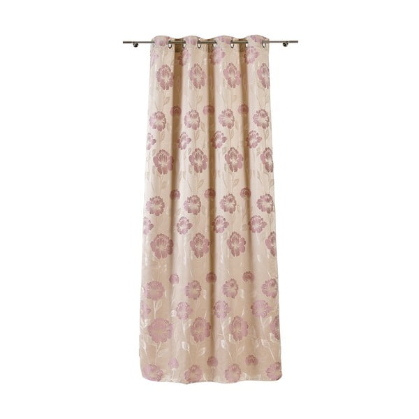 Bež zavjesa 140x245 cm Izolde – Mendola Fabrics-image-2