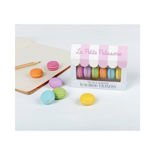 Set od 6 gumenica za brisanje Rex London Macaron-image-2